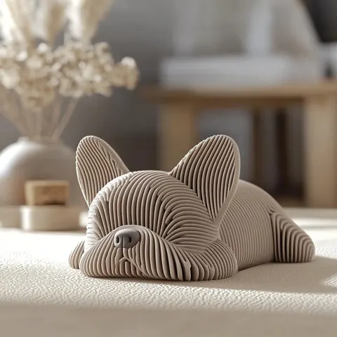 Doggie — 3D printed animal figurine