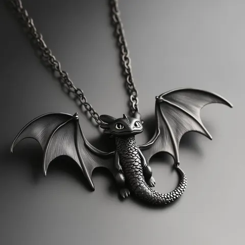Dragon Pendant — 3D printed jewelry piece