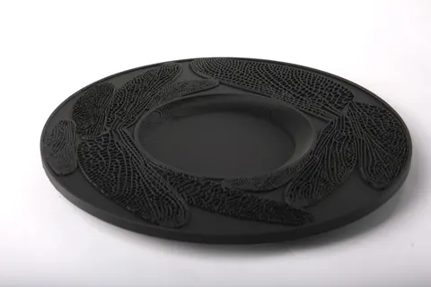 Dragonfly Plate with Intricate Wing Design — 3D printed animal tray