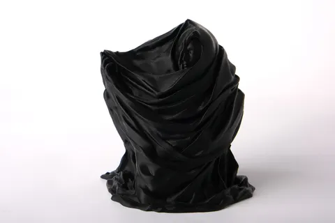 Draped Female Figure Sculpture — 3D printed bust sculpture