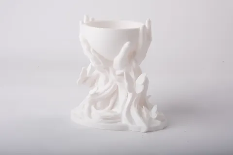 Dryad's Hands Flowerpot — 3D printed figural vase