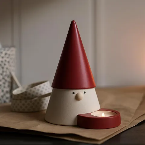 Dwarf Candle Holder 4 — 3D printed lamp