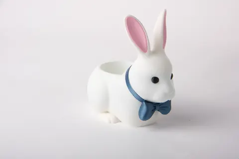 Easter Bunny Bowl — 3D printed animal tray