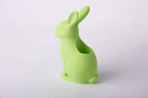 Easter Bunny Vase — 3D printed figural vase
