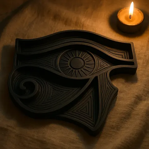 Egyptian Eye — 3D printed wall decor piece