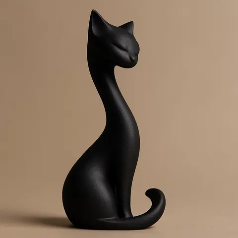 Elegant Cat — 3D printed cat figurine