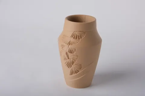 Elegant Decorative Flower Vase — 3D printed geometric vase