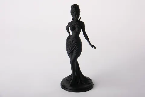 Elegant Woman Statue — 3D printed bust sculpture