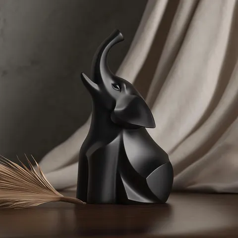 Elephant — 3D printed animal figurine