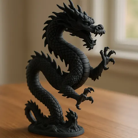 Evil Dragon — 3D printed flexi dragon