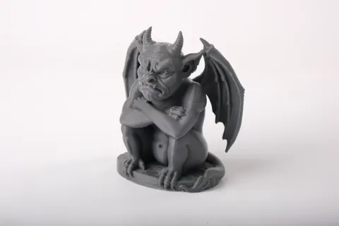Evil Mini Gargoyle — 3D printed gothic figurine