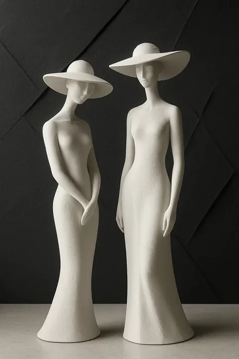 Fashionable Figure — 3D printed decor piece