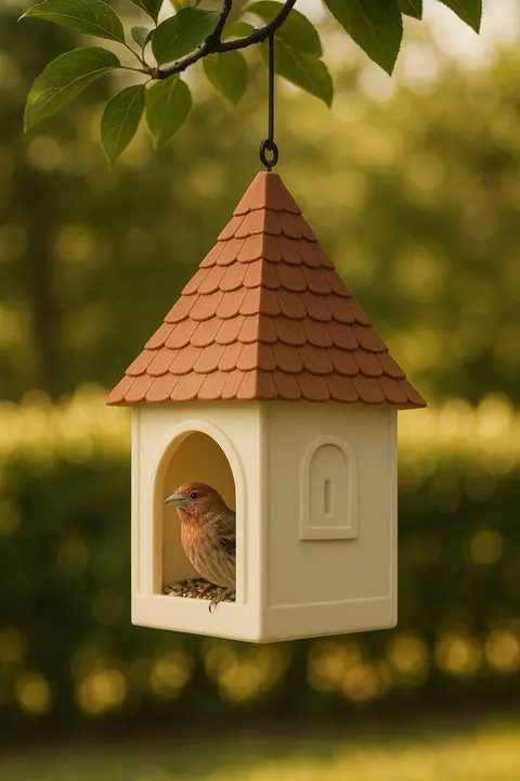 Feeder House — 3D printed desk organizer