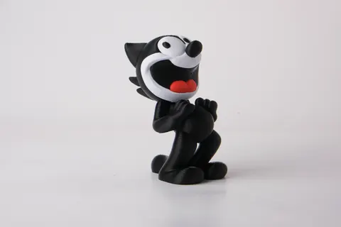Felix the Cat — 3D printed cat figurine