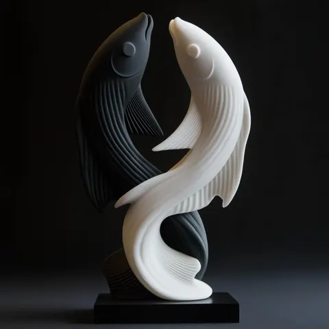 Fish — 3D printed animal figurine