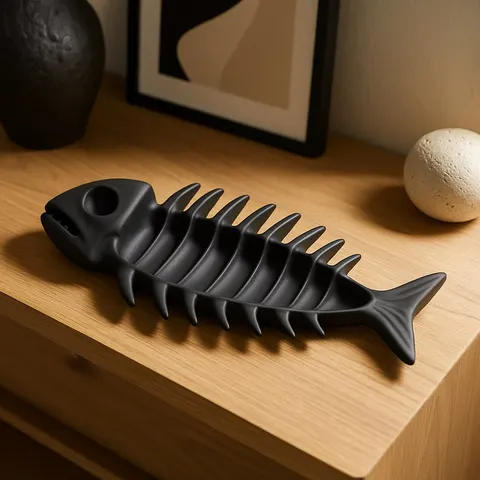 Fish Bones — 3D printed animal figurine