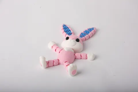 Flexi Easter Bunny — 3D printed fidget toy