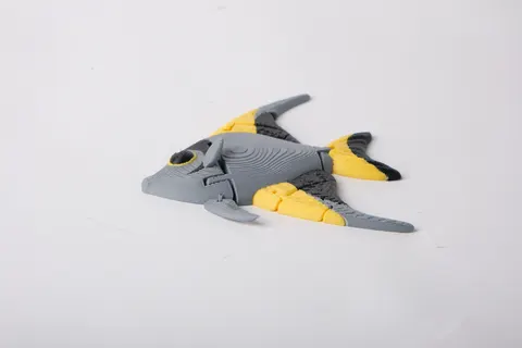 Flexi Fish Toy — 3D printed flexi sea creature
