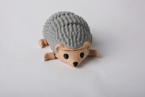 Flexi Hedgehog — 3D printed fidget toy