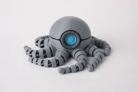 Flexi UFO Probe Figurine — 3D printed flexi animal