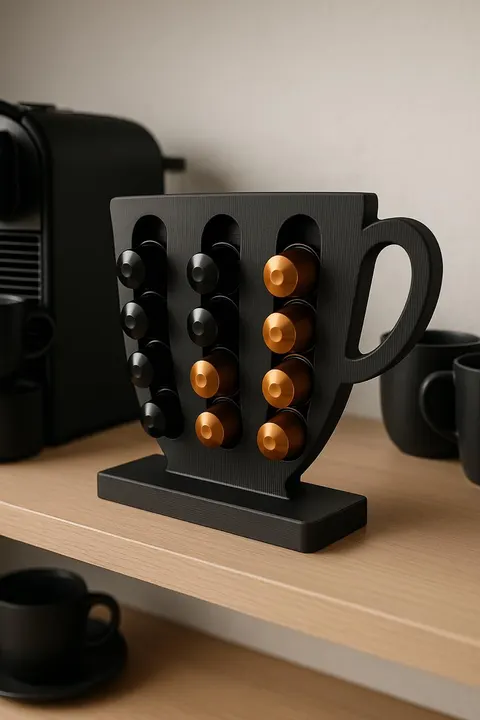 For Coffee Capsules — 3D printed desk organizer
