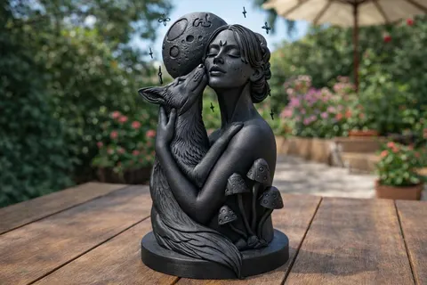 Fox And Fairy — 3D printed animal figurine