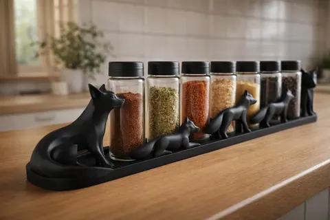 Fox For Seasonings — 3D printed animal tray
