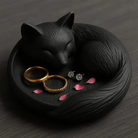 Fox Tray 2 — 3D printed animal tray