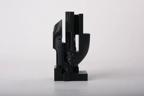Fragmented Face Sculpture — 3D printed face sculpture