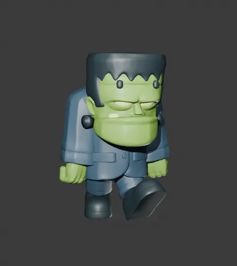 Frankenstein — 3D printed gothic figurine