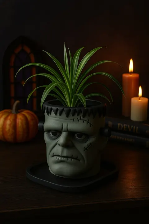 Frankenstein Pot — 3D printed figural vase