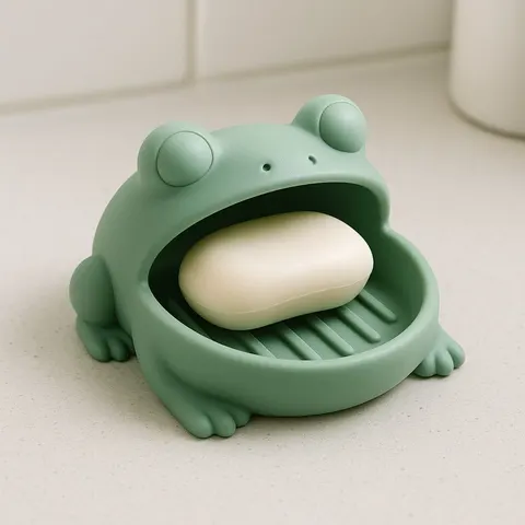 Frog Soap Holder — 3D printed animal tray