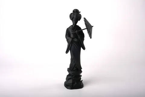 Geisha Statue — 3D printed bust sculpture