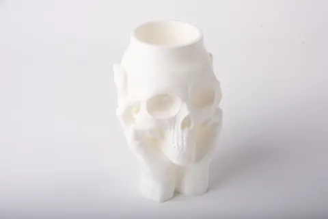 Ghost Hands Skull Vase — 3D printed seasonal vase