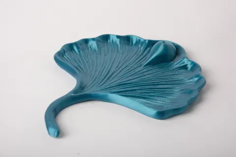Ginkgo Leaf Incense Holder — 3D printed botanical tray