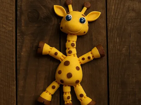 Giraffe Fidget Toy — 3D printed fidget toy