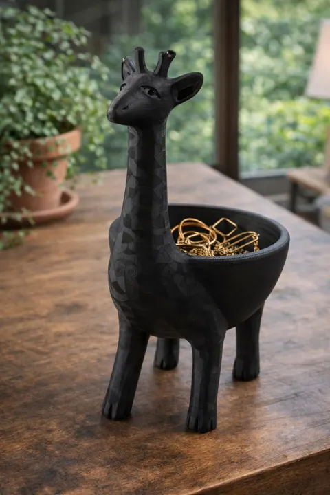 Giraffe Stand — 3D printed animal tray
