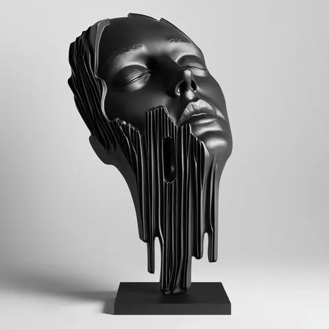 Girl Flow — 3D printed decor piece