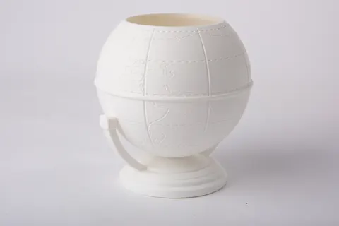 Globe Vase & Flower Pot — 3D printed botanical vase