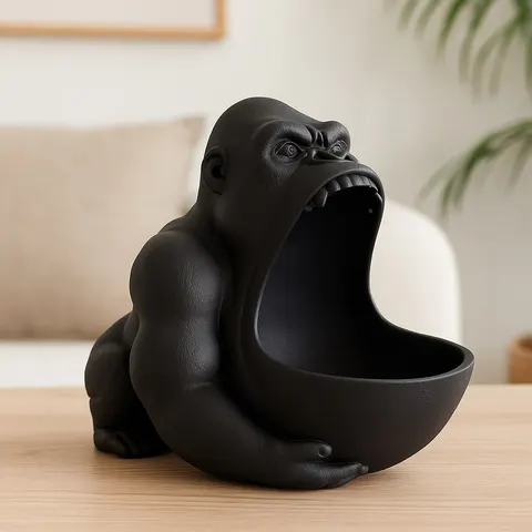 Gorilla Mouth — 3D printed animal tray