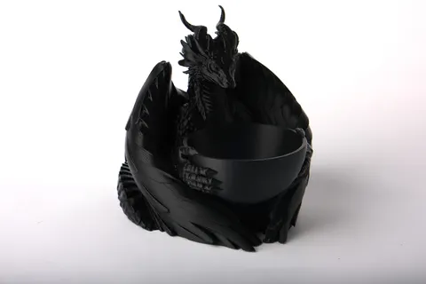 Gothic Dragon Tray — 3D printed animal tray