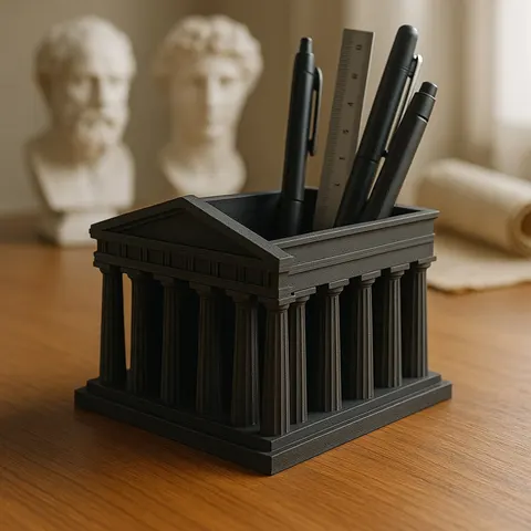 Greek Temple — 3D printed decor piece