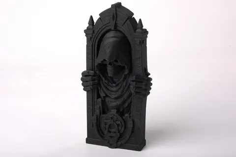 Grim Reaper Bookshelf & Wall Decor — 3D printed wall decor piece