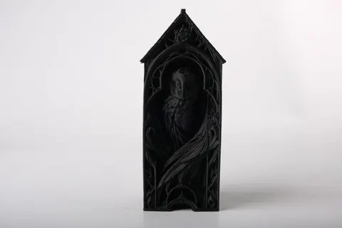 Guardian Owl — 3D printed wall decor piece