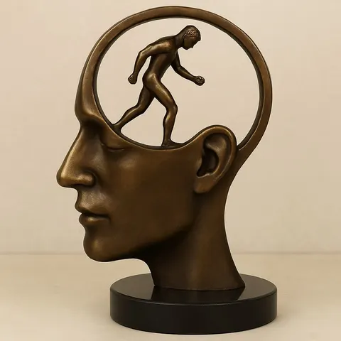 Guy In His Thoughts — 3D printed decor piece