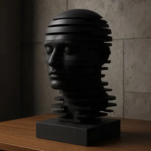 Guy In Thought — 3D printed decor piece