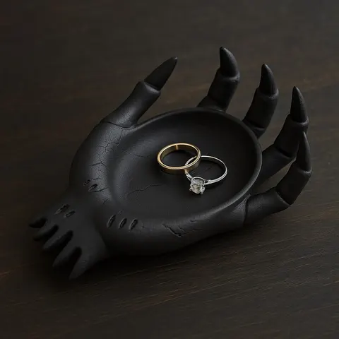 Hand Plate — 3D printed desk organizer