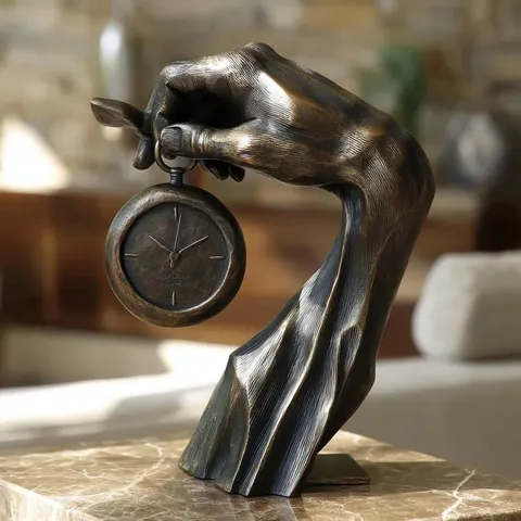 Hand With Watch — 3D printed face sculpture