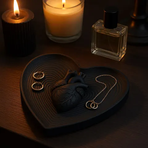 Heart Of The Heart — 3D printed wall decor piece