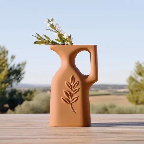 Jug — 3D printed botanical vase
